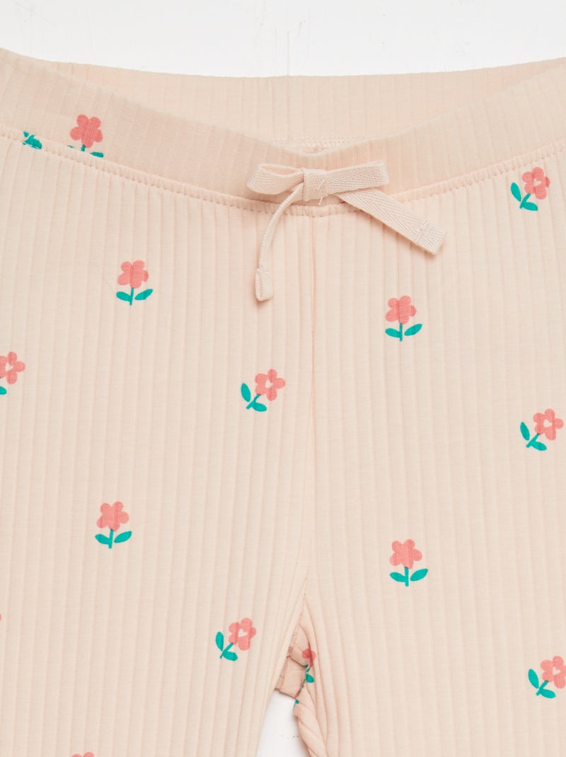 Legging de canalé ROSA - Kiabi