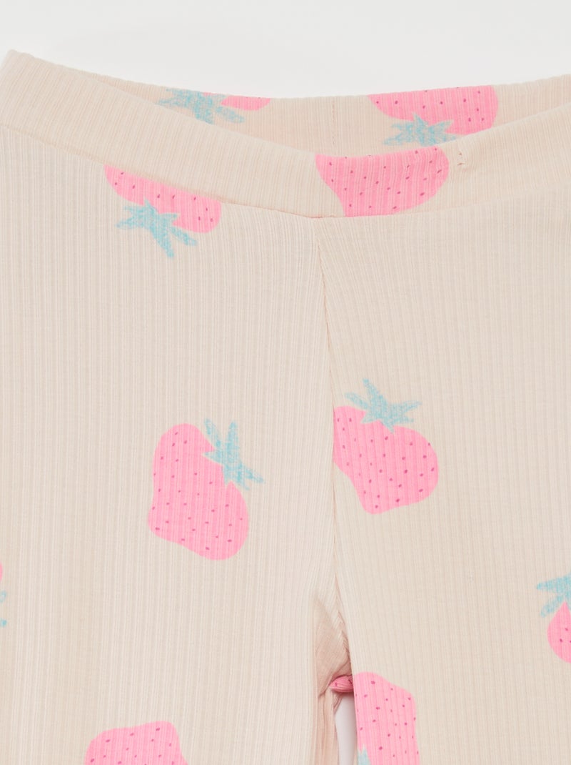 Legging de canalé ROSA - Kiabi