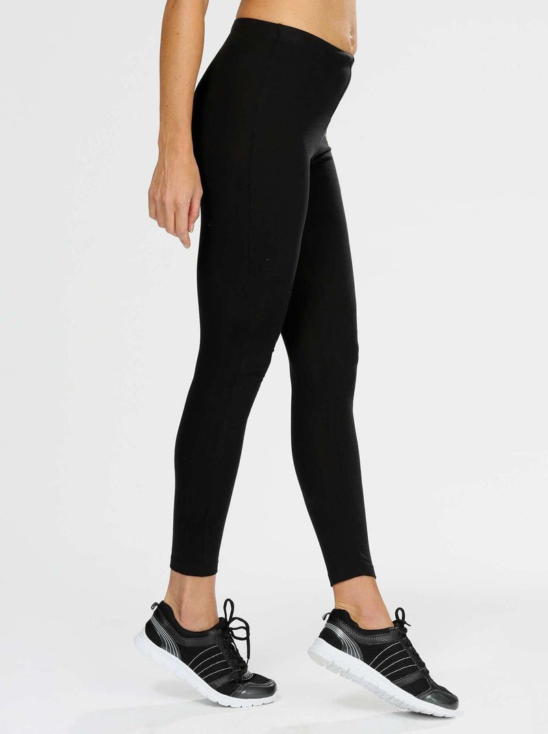 Legging de Chándal negro - Kiabi
