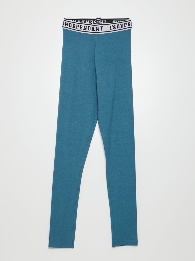 Legging de deporte azul oscuro - Kiabi
