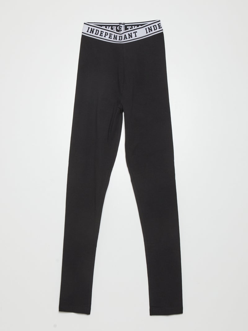 Legging de deporte negro - Kiabi