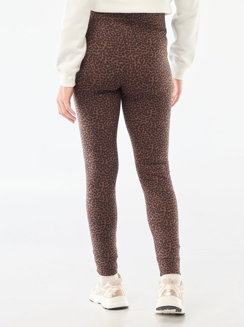 Legging de deporte premamá Marron - Kiabi