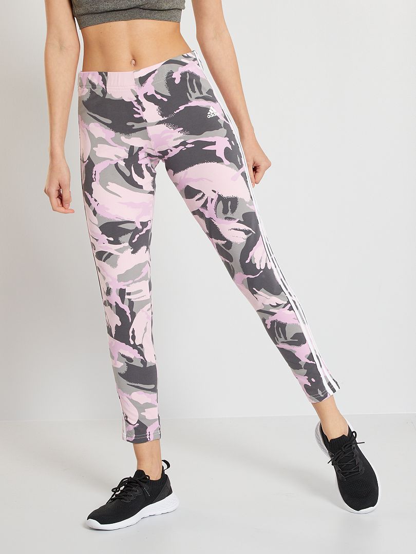 Leggins Pirata Mujer Legging Capri Camuflaje Drenante Y Hidratante