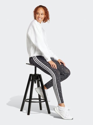 Legging de leopardo 'adidas'