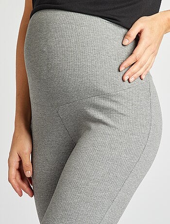 Legging de maternidad de canalé