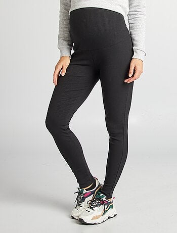 Legging de maternidad de canalé