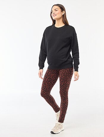 Legging de maternidad estampado