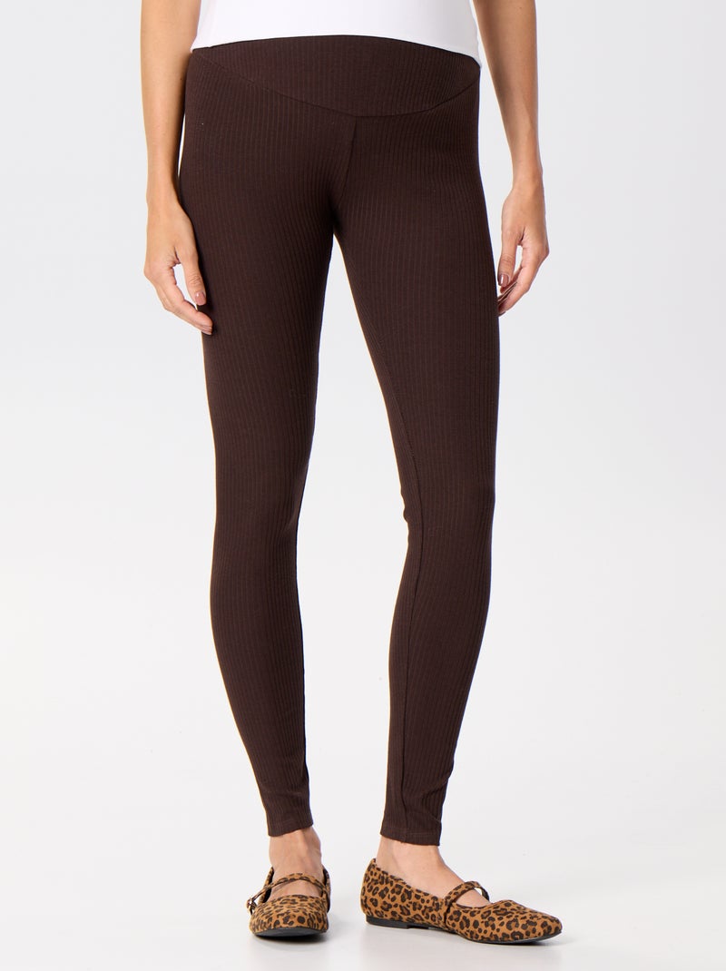 Legging de maternidad Marron - Kiabi