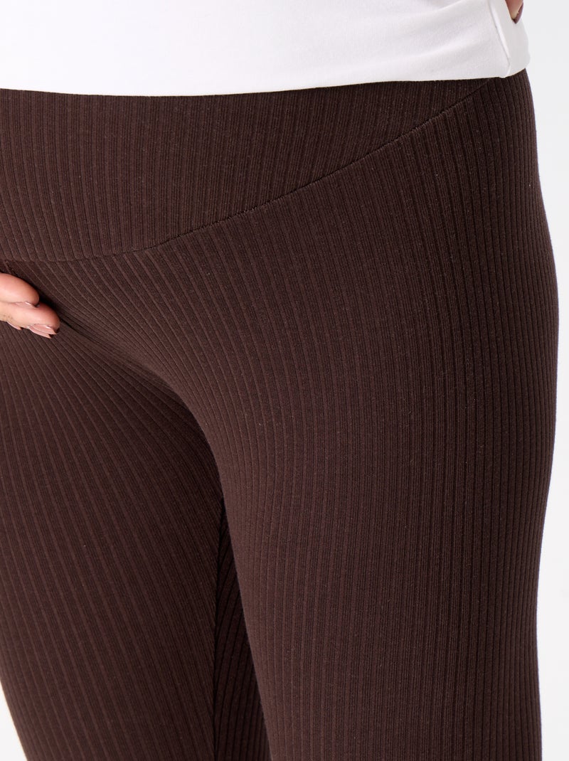 Legging de maternidad Marron - Kiabi