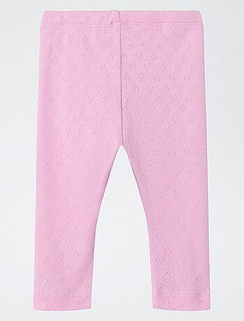 Legging de plumeti con corazones calados 'Guppy'