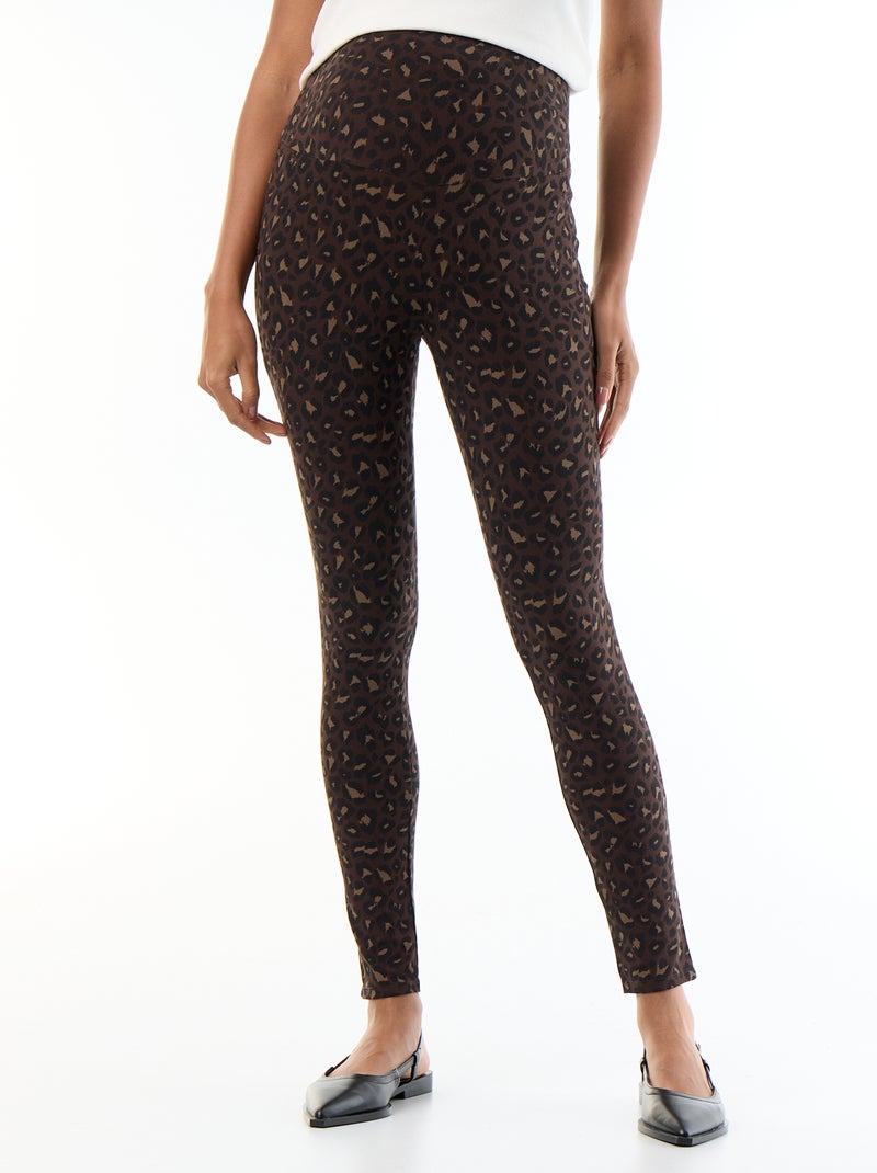Legging de premamá Marron - Kiabi