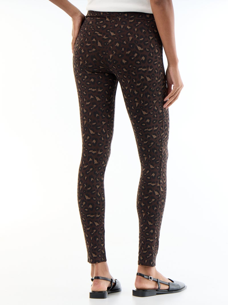 Legging de premamá Marron - Kiabi