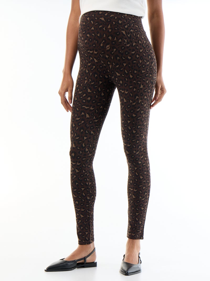 Legging de premamá Marron - Kiabi