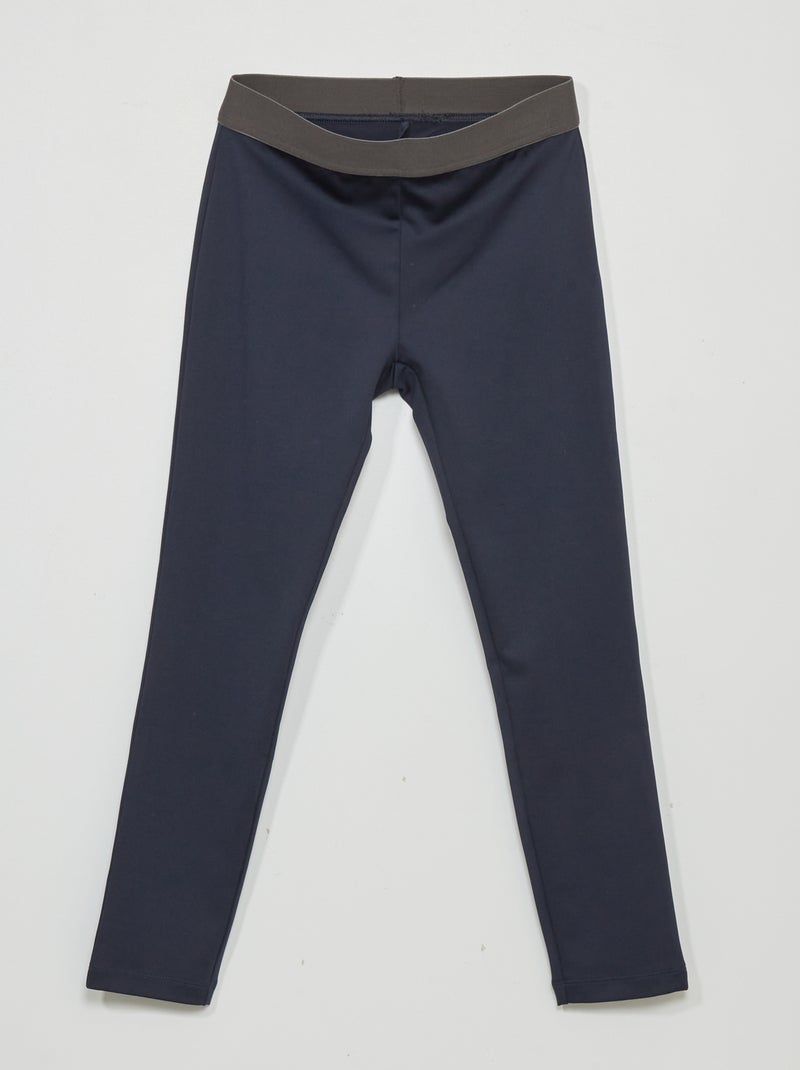Legging de punto AZUL - Kiabi
