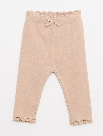 Legging de punto compacto