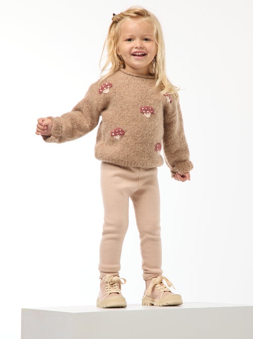 Legging de punto compacto - Kiabi