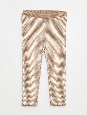 Legging de punto compacto