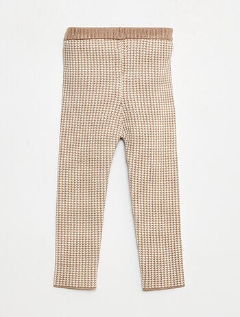 Legging de punto compacto