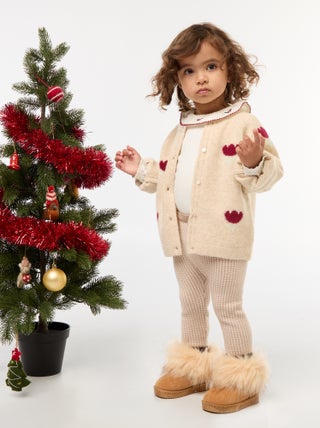 Legging de punto compacto