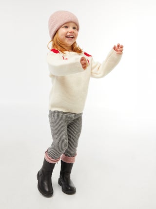 Legging de punto compacto