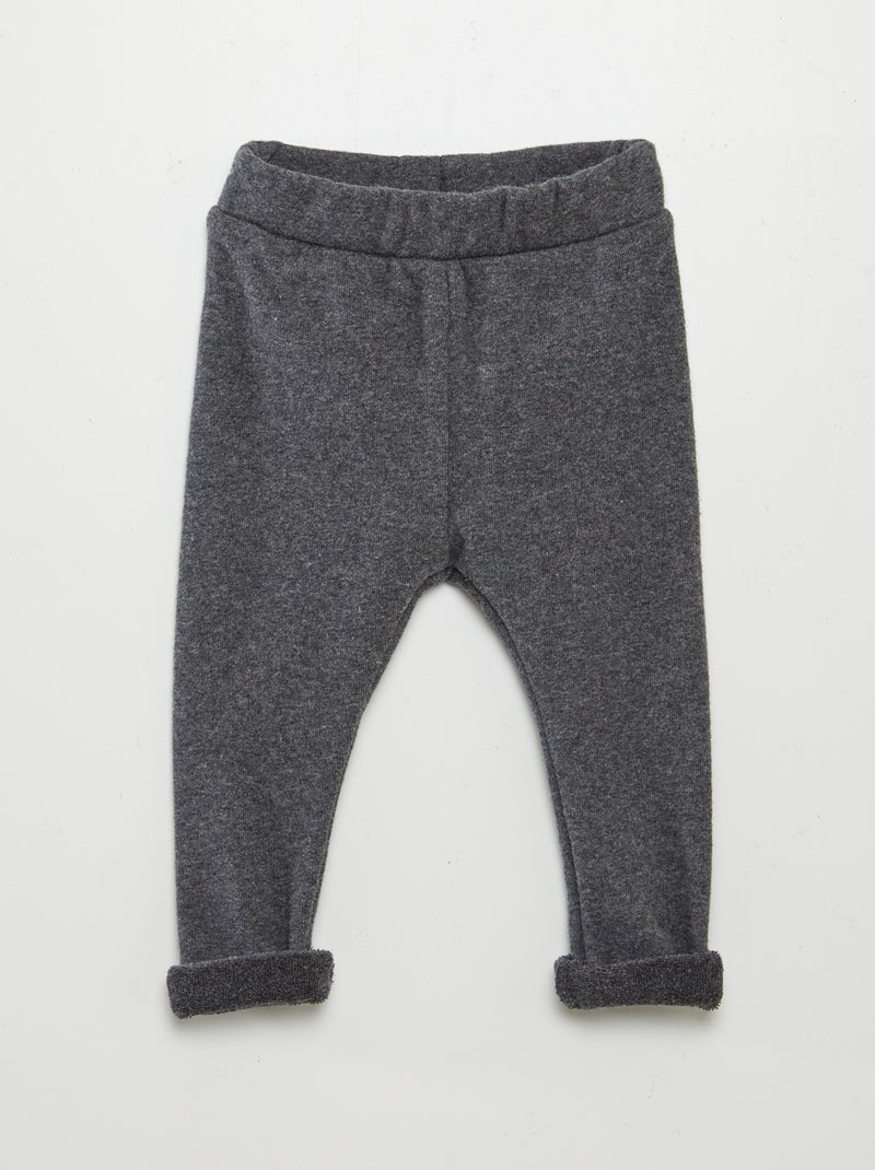 Legging de punto GRIS - Kiabi