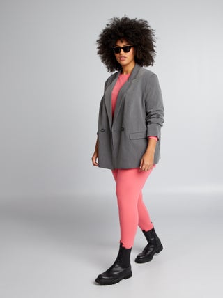 Legging de punto liso