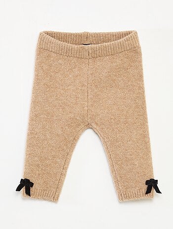 Legging de punto tricot