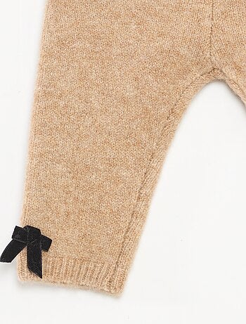Legging de punto tricot