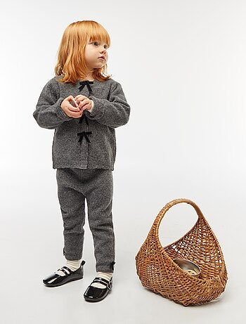 Legging de punto tricot