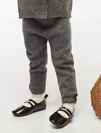 Legging de punto tricot