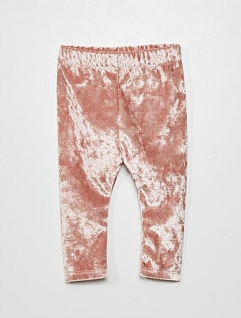 Legging de terciopelo satinado - Kiabi