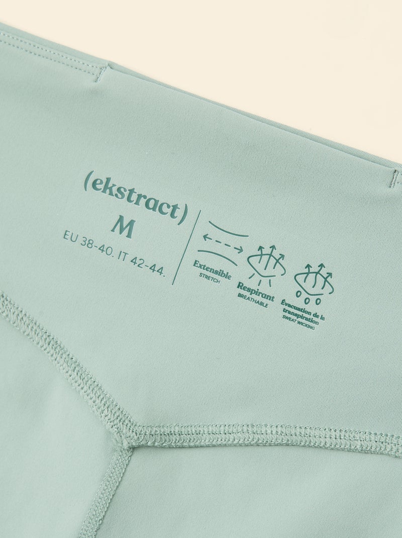 Legging deportivo 7/8 - (ekstract) Verde - Kiabi