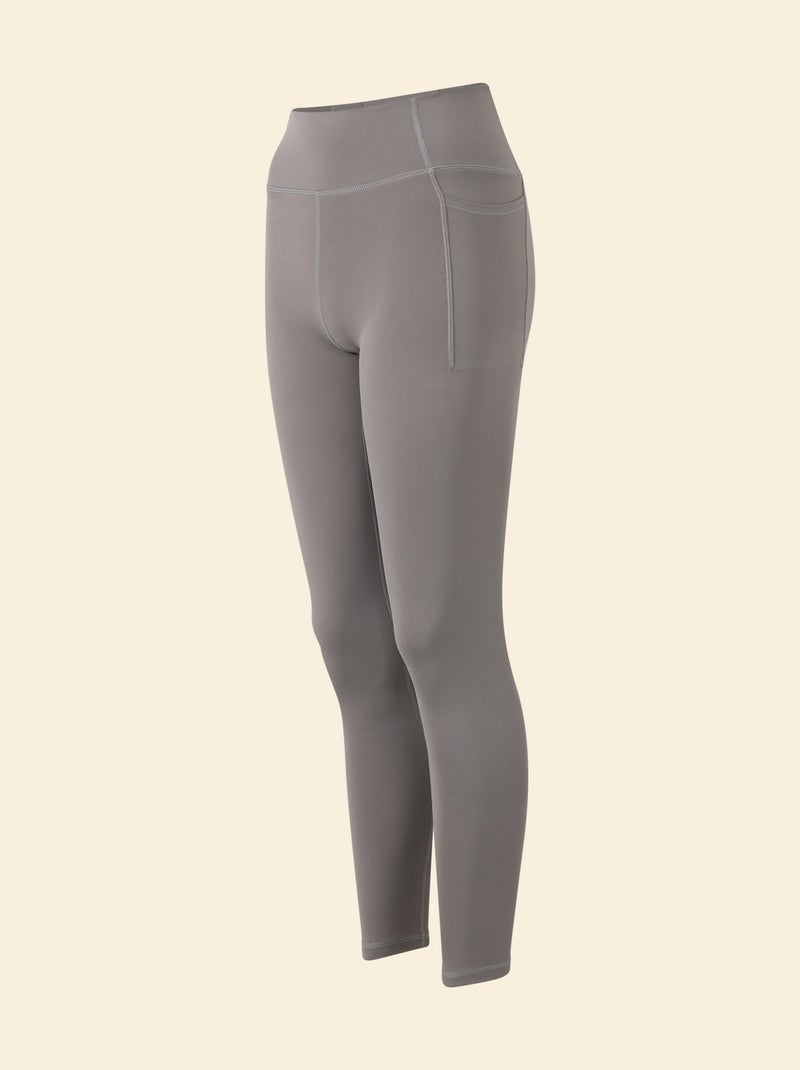 Legging deportivo con bolsillos - (ekstract) Gris - Kiabi
