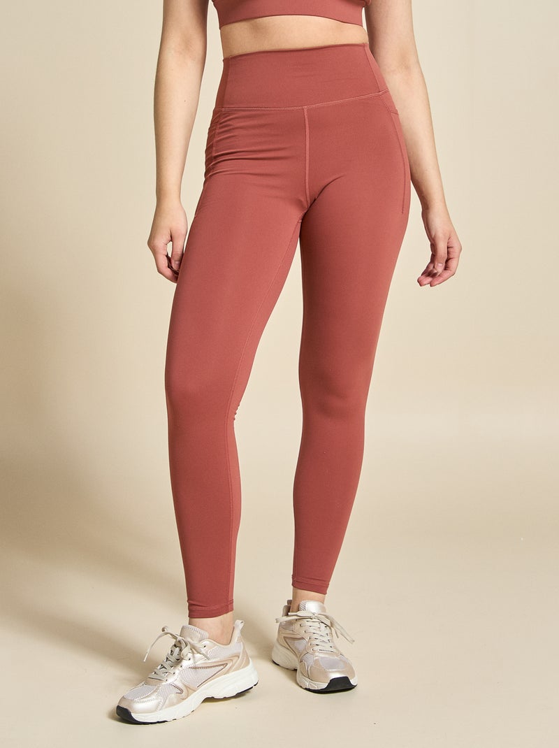 Legging deportivo con bolsillos - (ekstract) Marron - Kiabi