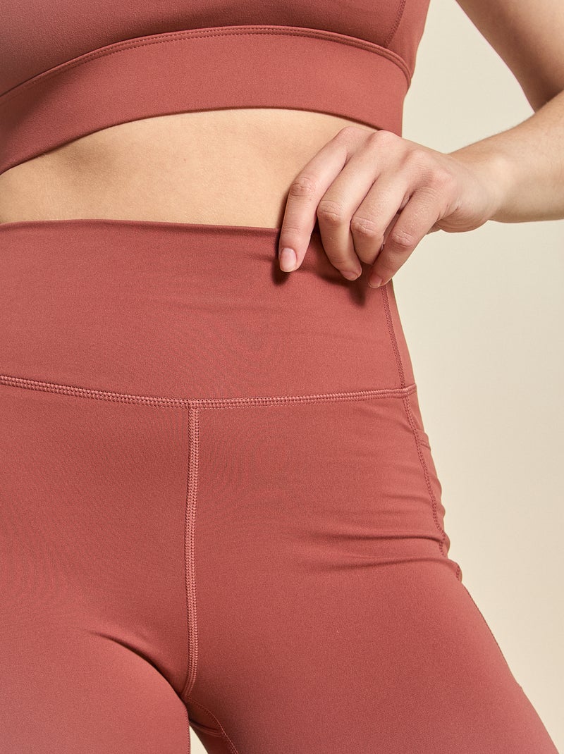 Legging deportivo con bolsillos - (ekstract) Marron - Kiabi