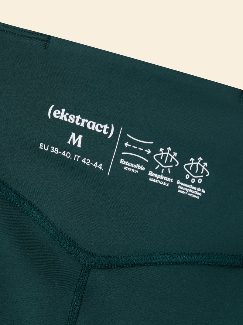 Legging deportivo con bolsillos - (ekstract) Verde - Kiabi