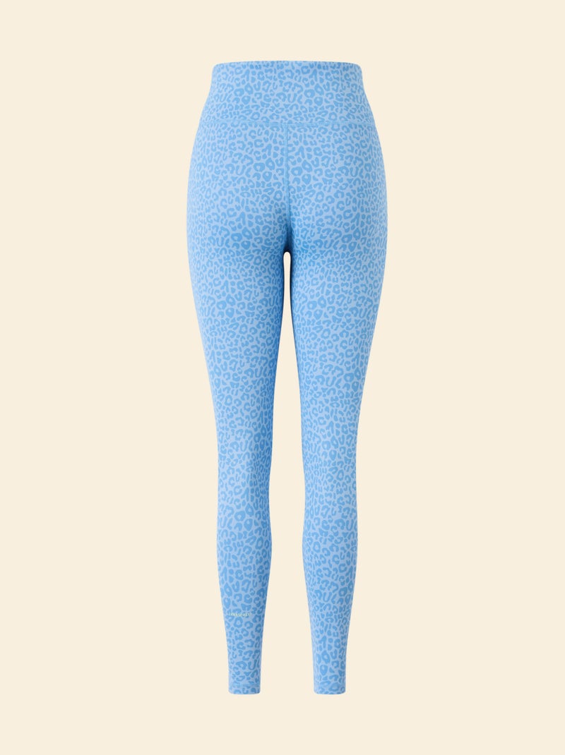 Legging deportivo con estampado de leopardo - (ekstract) Azul - Kiabi