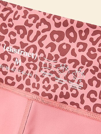 Legging deportivo con estampado de leopardo - (ekstract)