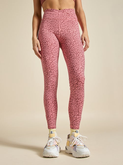 Legging deportivo con estampado de leopardo - (ekstract) - Kiabi