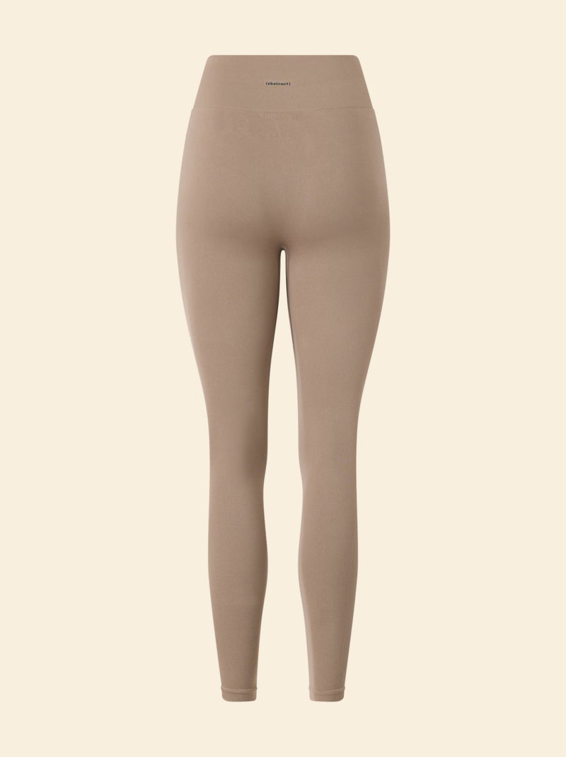 Legging deportivo de canalé - (ekstract) Beige - Kiabi