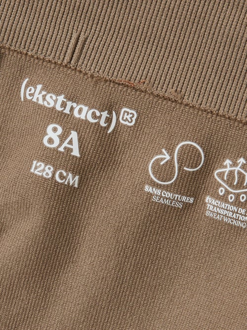 Legging deportivo de canalé - (ekstract) - Kiabi Legging deportivo de canalé - (ekstract) - Kiabi