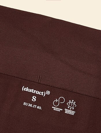 Ekstract - Legging deportivo de canalé