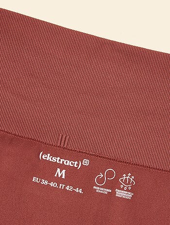 Ekstract - Legging deportivo de canalé