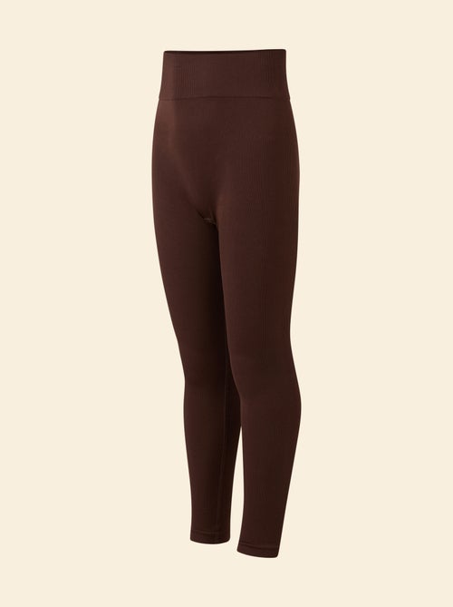 Legging deportivo de canalé - (ekstract) - Kiabi Legging deportivo de canalé - (ekstract) - Kiabi