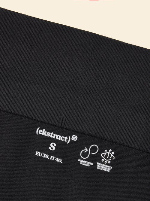 Legging deportivo de canalé - (ekstract) - Kiabi