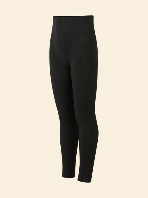 Legging deportivo de canalé - (ekstract) - Kiabi Legging deportivo de canalé - (ekstract) - Kiabi