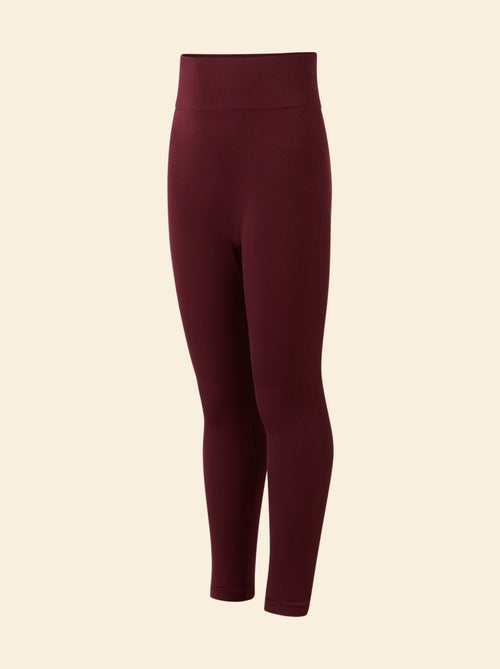 Legging deportivo de canalé - (ekstract) - Kiabi Legging deportivo de canalé - (ekstract) - Kiabi