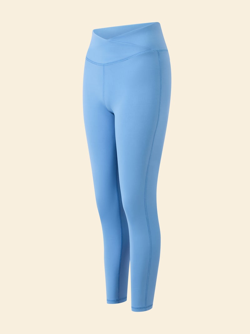 Legging deportivo de cintura cruzada - (ekstract) Azul - Kiabi