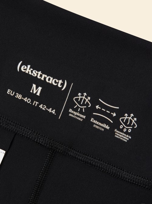 Legging deportivo de cintura cruzada - (ekstract) - Kiabi