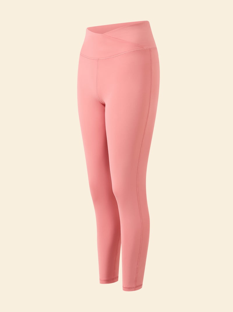 Legging deportivo de cintura cruzada - (ekstract) Rosa - Kiabi